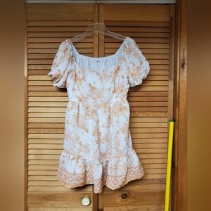 Blu Pepper Elegant White Dress